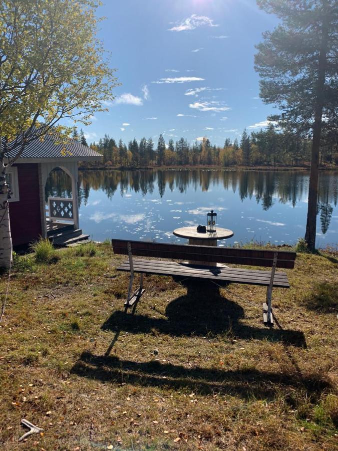 Off-Grid Cabin In Nattavaara Lapland Exterior foto