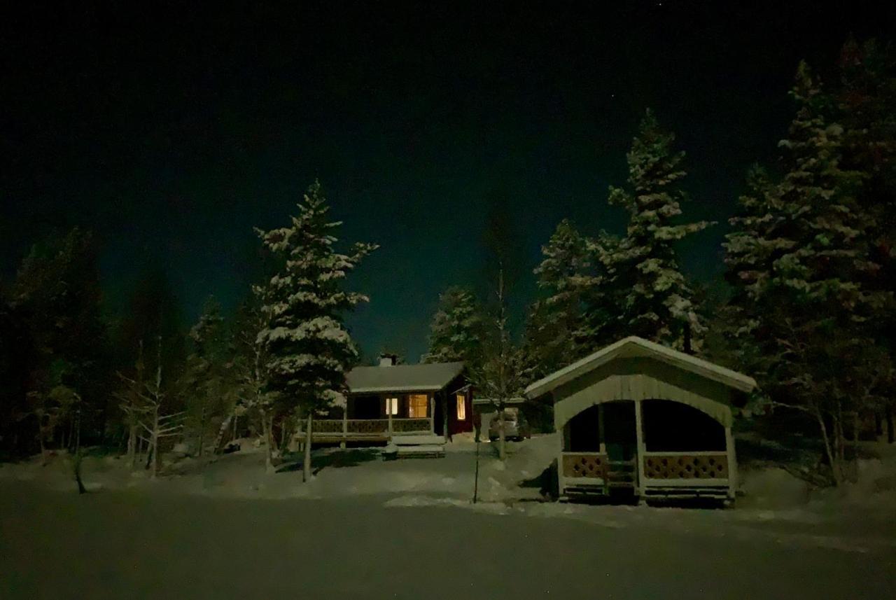 Off-Grid Cabin In Nattavaara Lapland Exterior foto